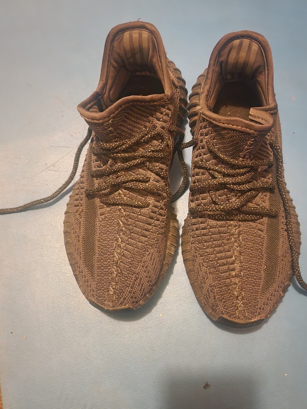 Yeezy Black Women Knit Athletic Sneakers Size 8.5